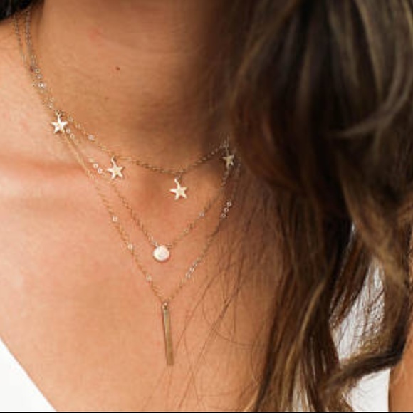 Dora Boutique Jewelry - Stars Choker Necklace